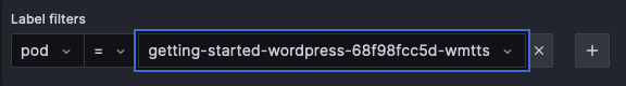 WordPress Pod Log Filter